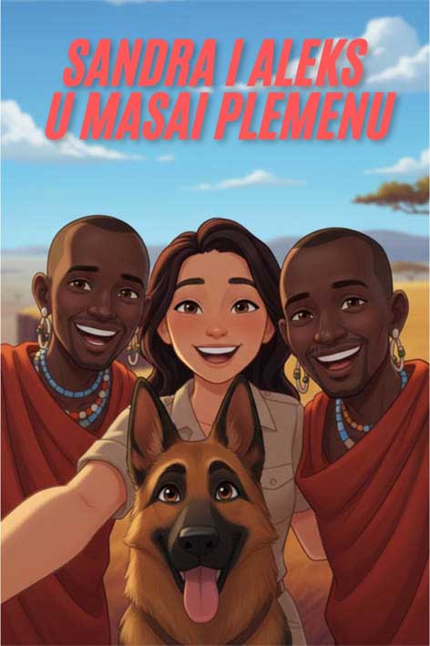 Animacija, Afrika, Masai pleme, Sandra i Aleks